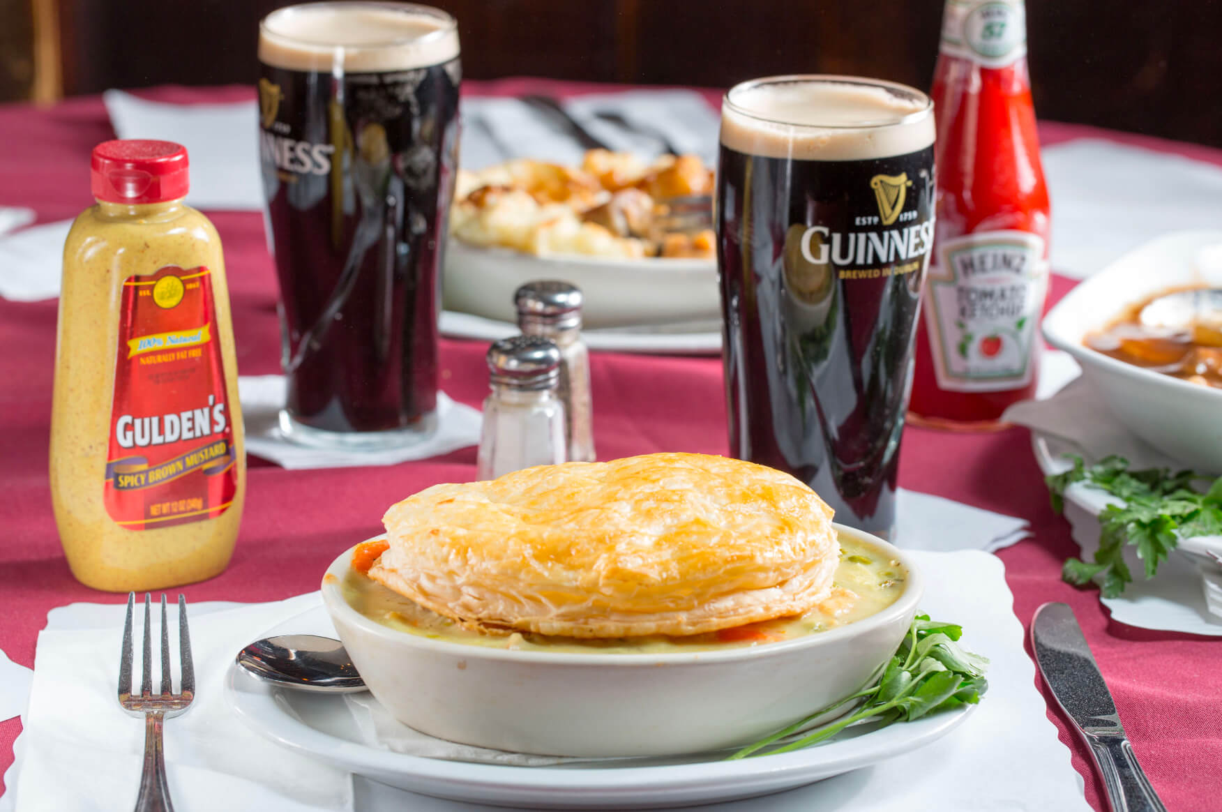 Irish Pot Pie with Guinness